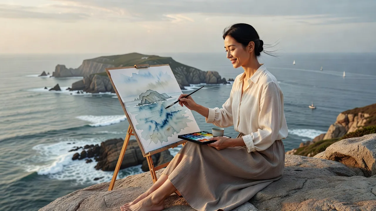 断崖のアトリエ