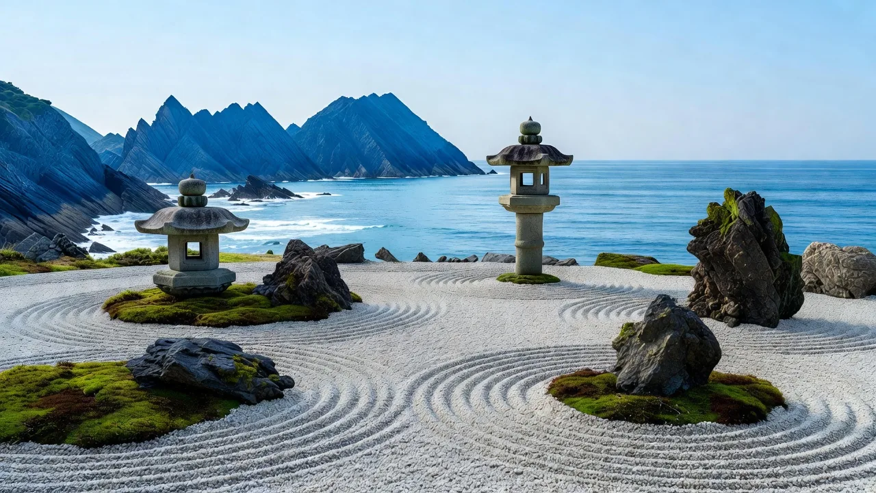 海辺の禅庭